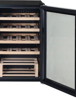 Hanseatic Weinkühlschrank HWC20FCBH-2, für 20 Standardflaschen á 0,75l,mit digitaler Temperaturanzeige, LED Beleuchtung