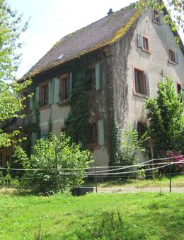 Liebhaberobjekt. Ehemaliges Forsthaus im Außenbereich am Bachlauf/Pferdehaltung/Waldrandlage/Nebengebäude - Kenzingen