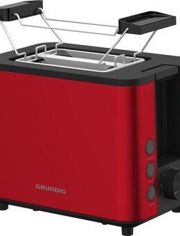 Grundig Toaster TA 8340, 2 kurze Schlitze, 950 W, inkl. Brötchenaufsatz
