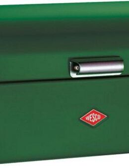 WESCO Brotkasten Grandy - Brotdose, Stahlblech, (1-tlg), Lüftungslöcher auf der Rückseite, Metallschaniere