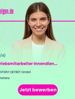 Vertriebsmitarbeiter Innendienst (m/w/d) - Konstanz