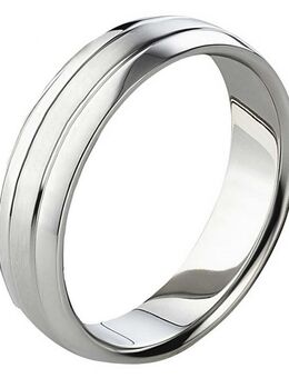 Herrenring Edelstahl AB833 ohne Stein mit Individuelle Gravur - Aholming