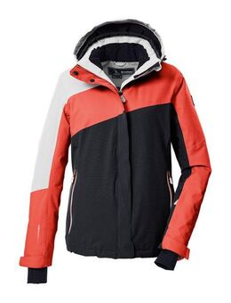 Killtec Skijacke KSW 26 WMN SKI JCKT Wind- und wasserdicht, atmungsaktiv, Colourblock-Design, PFAs-frei