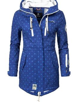Marikoo Funktionsmantel Zimtzicke Wasserdichter Softshell Parka mit Kapuze