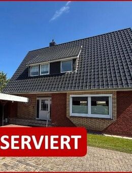 * RESERVIERT * PV-Anlage * EBK * Wintergarten * Dach von 2014 * Carport * Garage * Werkstatt * Gartenhütte * - Westoverledingen
