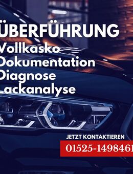 KFZ Überführung mit roten Kennzeichen - Uckermark