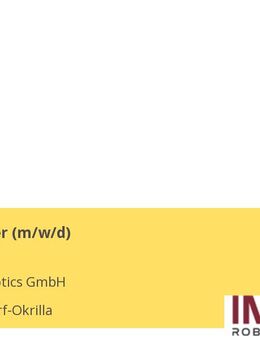 Elektroniker (m/w/d) - Ottendorf-Okrilla