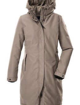 G.I.G.A. DX by killtec Funktionsmantel GW 80 WMN CT Wind- und wasserdichter Damenmantel mit Kapuze und 2-Wege-Zipper