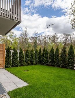 NEW // Hochwertig teilmöblierte Gartenwohnung - Neubau/Erstbezug - München