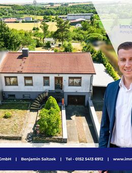 Charmantes Reihenendhaus mit Wintergarten und Pool - Aschersleben