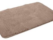 KiNZLER Badematte Chaozhou, Höhe 20 mm, rutschhemmend beschichtet, fußbodenheizungsgeeignet, Polyester, rechteckig, Badteppich, Uni Farben, weich, als rechteckig, rund & Set erhältlich
