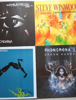 VINYL- 4 X Konvolut (SteveWinwood/SteveMillerBand/Phenomenia II) - München Ramersdorf-Perlach