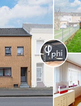 PHI AACHEN - Sanierungsbedürftiges, potenzialstarkes Wohndomizil mit Doppelgarage in Düren! - Düren