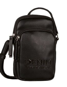 TOM TAILOR Denim Handytasche Maxime, aus glattem Lederimitat mit tonalem Logo in praktischen Formaten