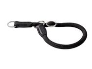 HUNTER Hundehalsband Freestyle, schwarz - Größe 45: verstellbar bis max. 45 cm, Ø 4,5 mm