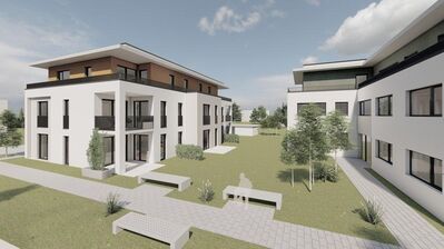 3-Zimmer-Wohnung im 1.OG mit Balkon und Tiefgarage - mit EUR 18.000,00 KfW-Zuschuss