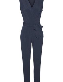 LASCANA Overall (mit Bindegürtel) aus knitterfreier Ware, eleganter Jumpsuit in Wickeloptik, bügelfrei
