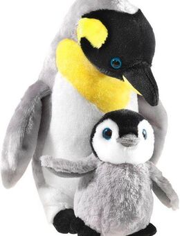 Heunec® Kuscheltier Pinguin mit Baby