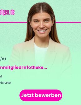 Teammitglied Infotheke (m/w/d) - Karlsruhe