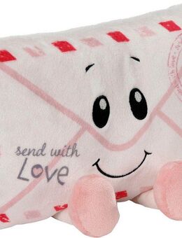 Nici Plüschfigur Love, Brief 25x16 cm, enthält recyceltes Material