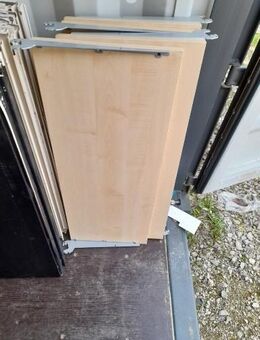 Tegometall Regal Holzboden 100 x 37 cm incl. Komnsolen - Regen Zentrum