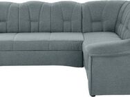 DOMO collection Ecksofa Papenburg B/T/H: 242/190/84 cm L-Form, wahlweise mit Bettfunktion, Langer Schenkel links oder rechts
