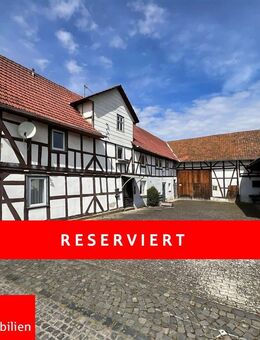Charmantes Fachwerkhaus mit großer Scheune und Grundstück! - Wanfried