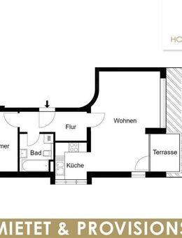 Terrassenwohnung mit privaten Garten - Provisionsfrei - Teltow