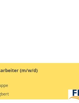 Logistikmitarbeiter (m/w/d) - Sankt Ingbert