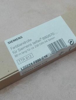 Druckfolie ORIGINAL Siemens telfax 860 870 890 (ohne N), L22234-F890-C10, 230 Seiten, inkl. Zahnräder. - Ahrensburg