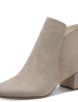 Tamaris Stiefelette, Blockabsatz, Basicstiefelette in veganer Verarbeitung, schmale Form