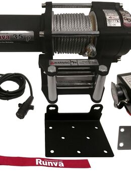 Elektrische Seilwinde Runva EWP3500 12V komplett Set - Wuppertal