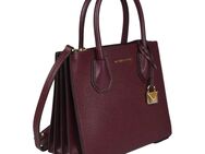 Original Michael Kors Mercer Leder Henkeltasche bordeaux - Recklinghausen