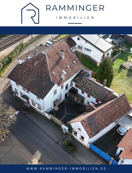 RESERVIERT - 950m² großes Wohnbaugrundstück mit Bestandsgebäude (Abriss oder Kernsanierung) - Insheim