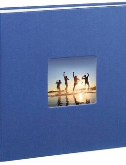 Hama Fotoalbum Jumbo Fotoalbum 30 x 30 cm, 100 Seiten, Album, Blau