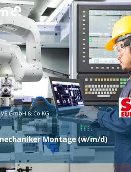 Industriemechaniker Montage (w/m/d) - Bruchsal