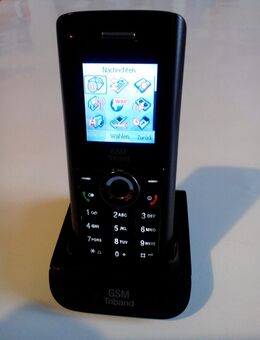 GSM-Wlan-Telefon funktioniert mit SIM-Karte und übers Wlan mit SIP-Kontoeintrag - Rosenheim