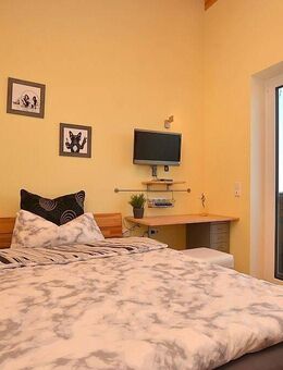 Hell möbliertes 1-Zimmerapartment mit Weitblick in Dingolshausen mit Lan+Wlan - Dingolshausen