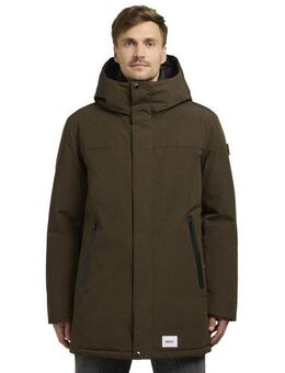 khujo Kurzmantel Kann-YM Kurzer Herren Wintermantel mit Kapuze