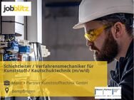 Schichtleiter / Verfahrensmechaniker für Kunststoff-/ Kautschuktechnik (m/w/d) - Bempflingen