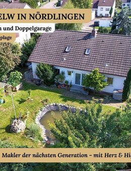 Einfamilienhaus mit ELW - 1.047 m² Grund in Toplage! - Nördlingen