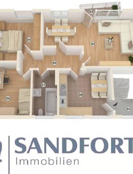 ***2015 sanierte Wohnung mit Garten und Carport*** - Nordwalde