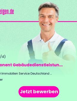 Disponent Gebäudedienstleistung (m/w/d) - Trier