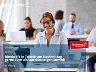 Bürokraft in Teilzeit am Nachmittag - gerne auch als Quereinsteiger (m/w/d) - Merzig