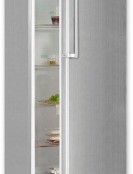 exquisit Vollraumkühlschrank KS350-V-H-040D inoxlook, 171,5 cm hoch, 60 cm breit