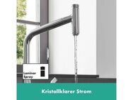 hansgrohe Küchenarmatur Metris Select M71 320 Ausziehauslauf 1 Strahlart, chrom