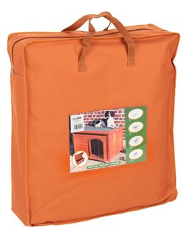 Hundehütte Woody Flachdach - Isolierung für Größe L: B 105 x T 63 x H 66 cm
