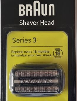 Braun Series 3 Kombipack 21B Elektrorasierer Scherkopf in schwarz - Essen