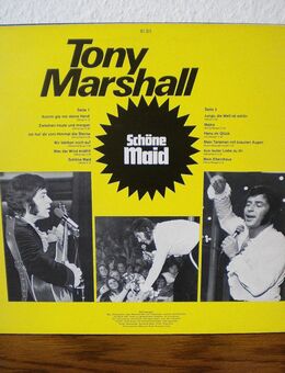 Tony Marshall-Schöne Maid-Vinyl-LP,1972 - Linnich