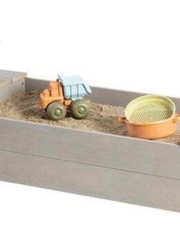 MUDDY BUDDY® Sandkasten Space Saver, warmgrau, FSC® - schützt Wald - weltweit